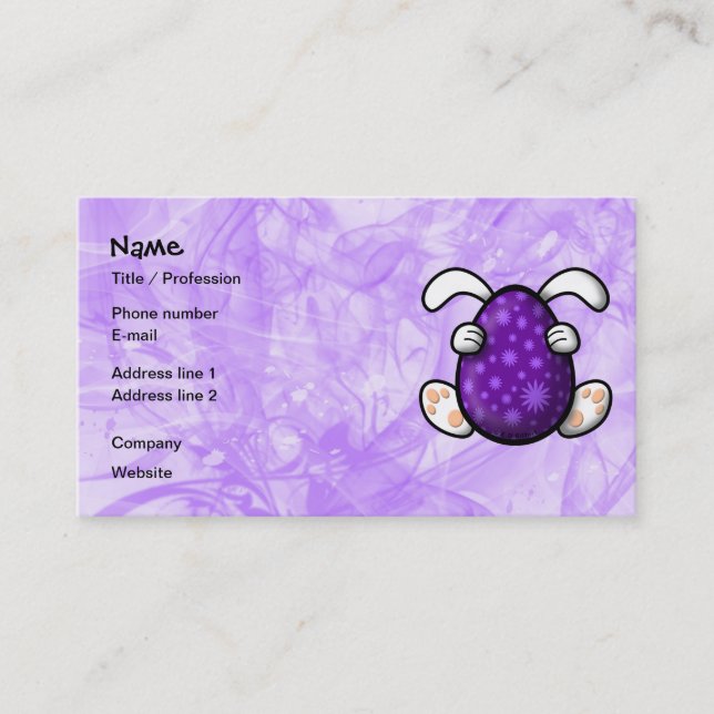 Easter Business Card (Front)