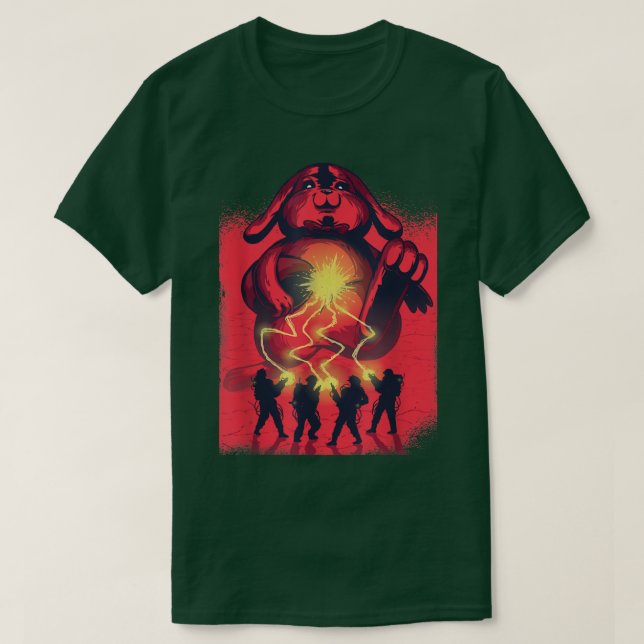 Easter Buster Funny Bunny Rabbit  T-Shirt (Design Front)