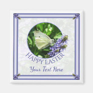 Easter Butterfly Custom Magnet