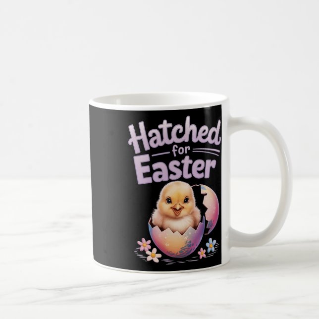 Easter By Chicks Hatched For Easter  Coffee Mug (Right)
