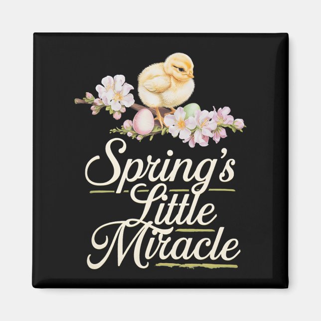 Easter Byby Cute Chicks Chicken  Magnet (Front)