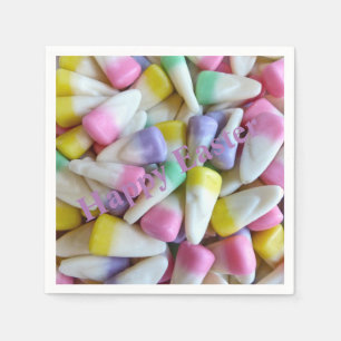 Easter Candy Corn Napkin