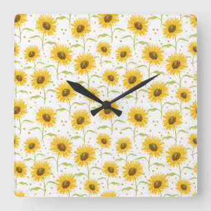 Easter Candy Square Wall Clock