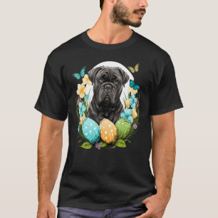 Easter Cane Corso Bunny Eggs Dog on Easter Cane Co T-Shirt
