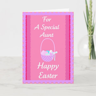 Easter Card Aunt