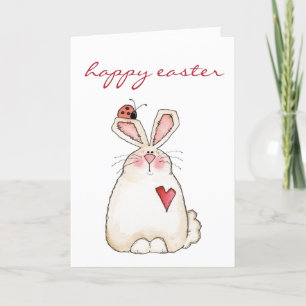 Easter Card - Cute Bunny