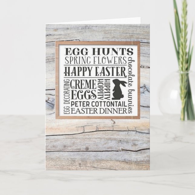 Easter Card - Egg Hunt (Front)