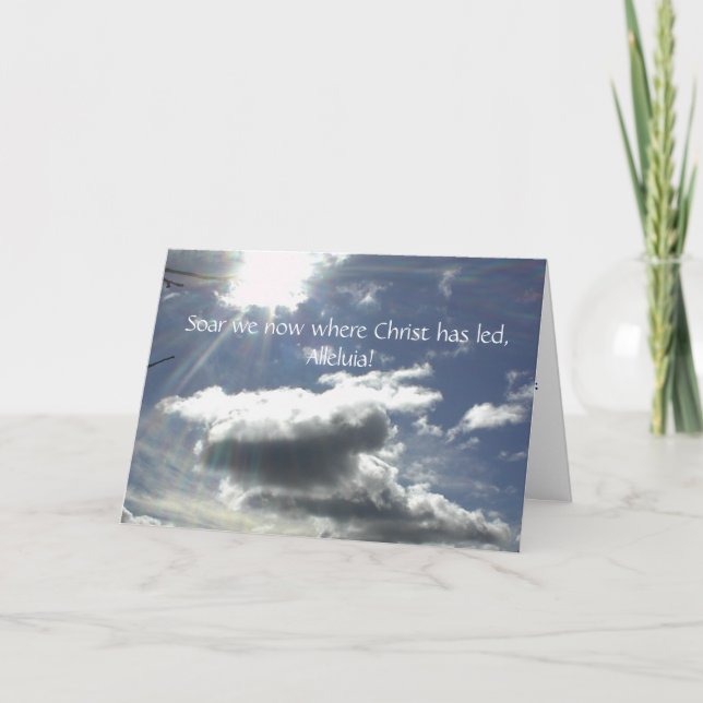 Easter Card from Hymns of Faith Series (Front)