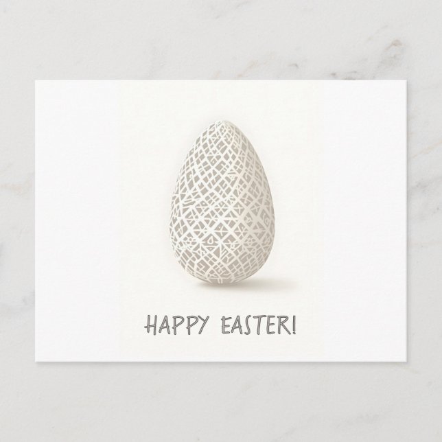 Easter card in minimalist style (Front)
