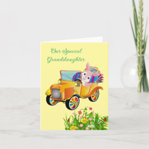Easter Card-Special Granddaughter Holiday Card