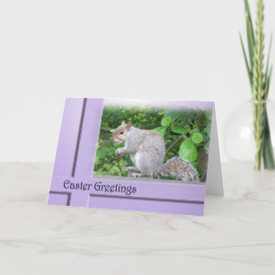 Easter Card - Squirrel