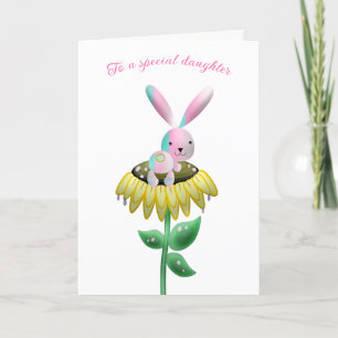 Easter Card-To A Special Daughter Holiday Card