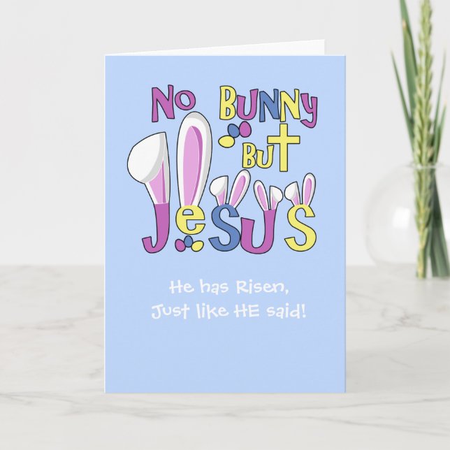 Easter Cards - Kids Easter Bunny (Front)