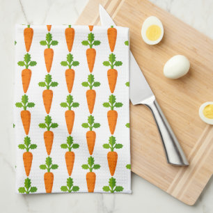  Easter Carrot Pattern Seasonal Decor   Kitchen Towel