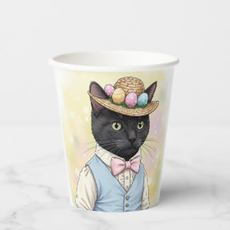 Easter Cat Paper Cups