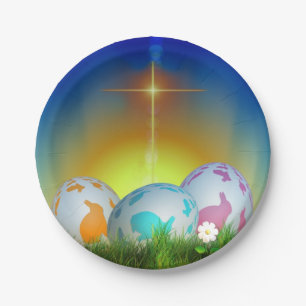 Easter Celebration Paper Plate