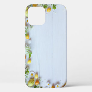 Easter Cherry Plum: Yellow Eggs. iPhone 12 Case