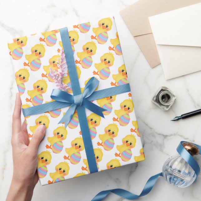 Easter chick and egg wrapping paper (Gifting)