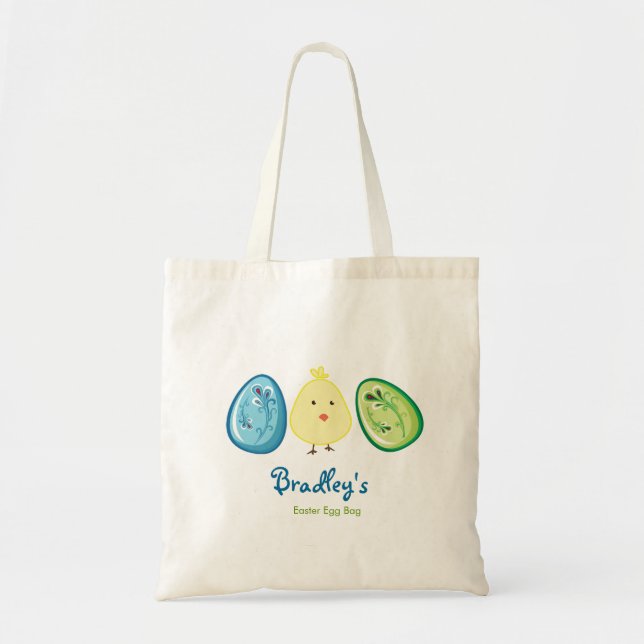 Easter Chick Egg Hunt Bag (Front)