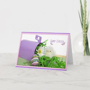 Easter Chick Holiday Card