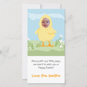Easter Chick - Photo Card