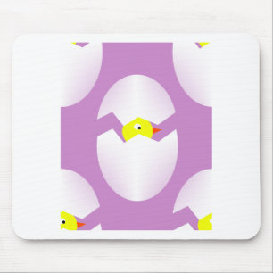 easter chicken egg mouse pad