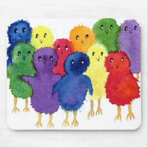 Easter Chicks Mousepad