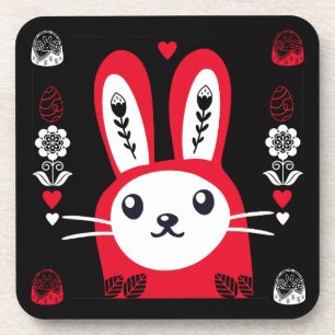 Easter Chocolate Bunny Decor Coaster