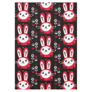 Easter Chocolate Bunny Decor Tablecloth