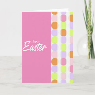 Easter Circles Pattern Card