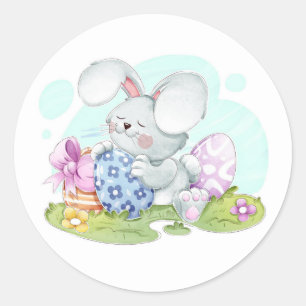 Easter Classic Round Sticker
