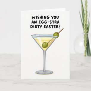 Easter Cocktail Wish Card