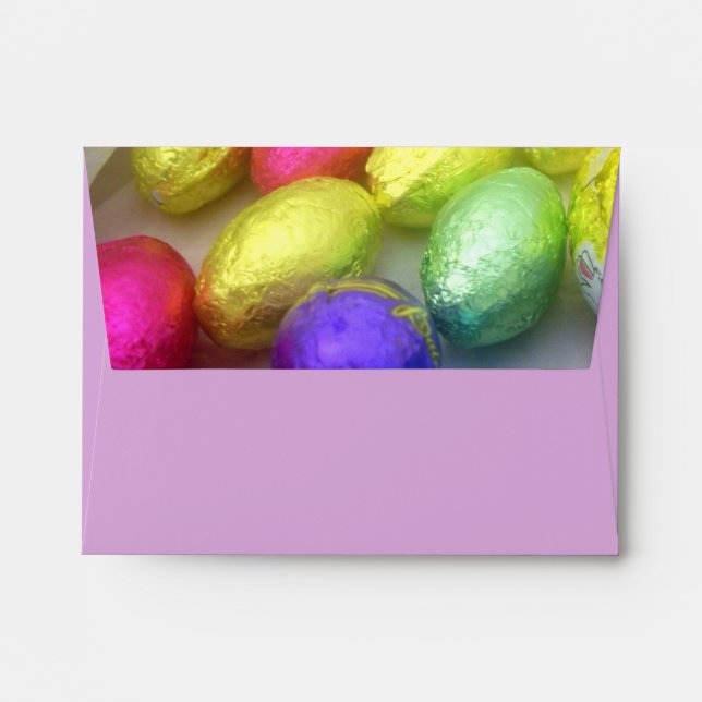 'Easter Colours' Envelopes (Lavender) (Back (Top Flap))