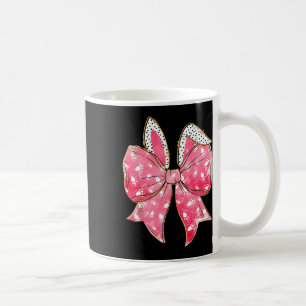 Easter Coquette Happy Easter Bunny Bow Easter Bunn Coffee Mug