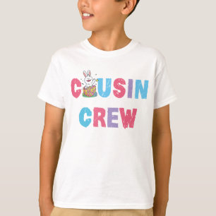 Easter Cousin Crew Family Matching Boys Girls Kids T-Shirt
