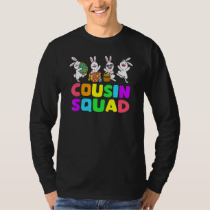 Easter Cousin Crew Squad Boys Cute Rabbits Easter T-Shirt