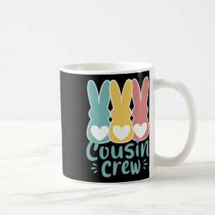 Easter Cousin Crew Squad Family Matching Bunnies T Coffee Mug