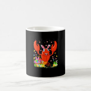 Easter Crawfish Bunny Egg Hunting Crawfish Easter Coffee Mug