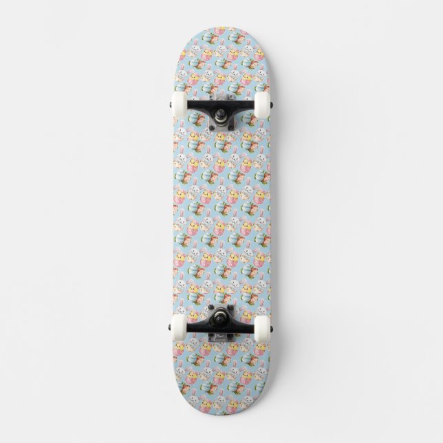 Easter Critters Skateboard (Front)