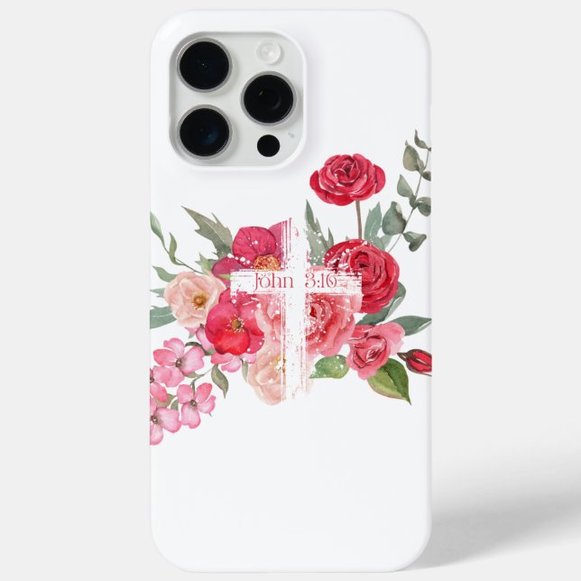 Easter/Cross/John3:16/Jesus Case-Mate iPhone Case (Back)