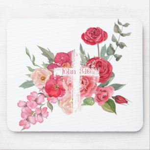 Easter/Cross/John3:16/Jesus Mouse Pad