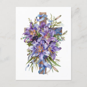 Easter Cross Postcard