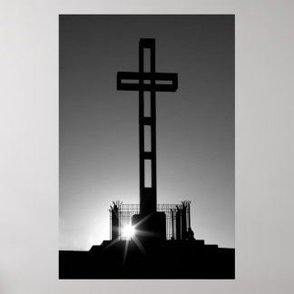 Easter Cross Poster