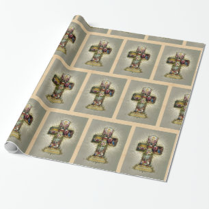 Easter Cross Wrapping Paper