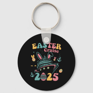 Easter Cruise 2025 Bunny Cruise Ship Easter Family Keychain