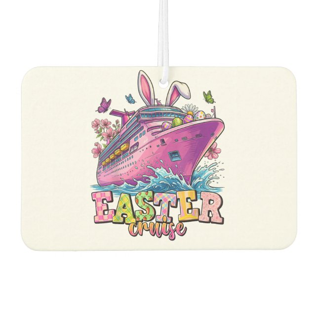 Easter Cruise 2026 Air Freshener (Front)