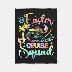 Easter Cruise 2026 Squad Cruising Holiday Family G Fleece Blanket