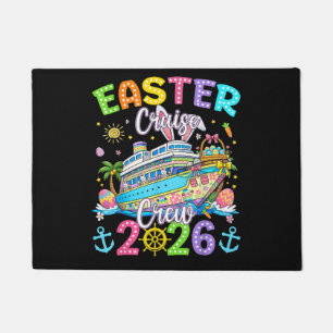 Easter Cruise Crew 2026 Matching Family Vacation  Doormat
