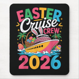 Easter Cruise Crew 2026 Matching Family Vacation Mouse Pad
