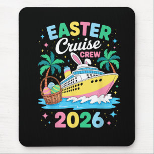 Easter Cruise Crew 2026 Matching Family Vacation Mouse Pad